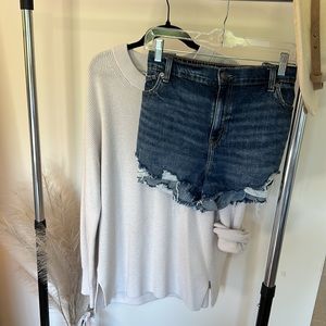 Aerie jean shorts
